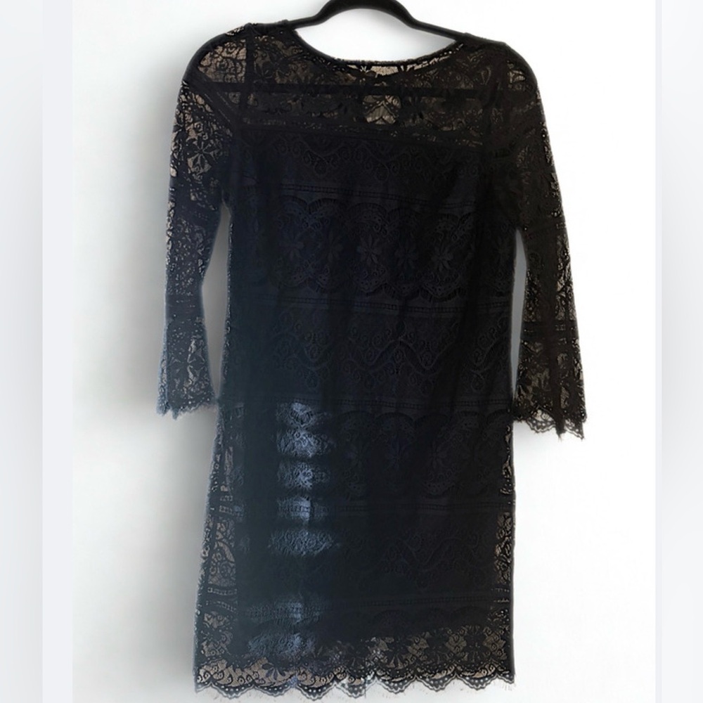 Max Studio Black Lace Dress